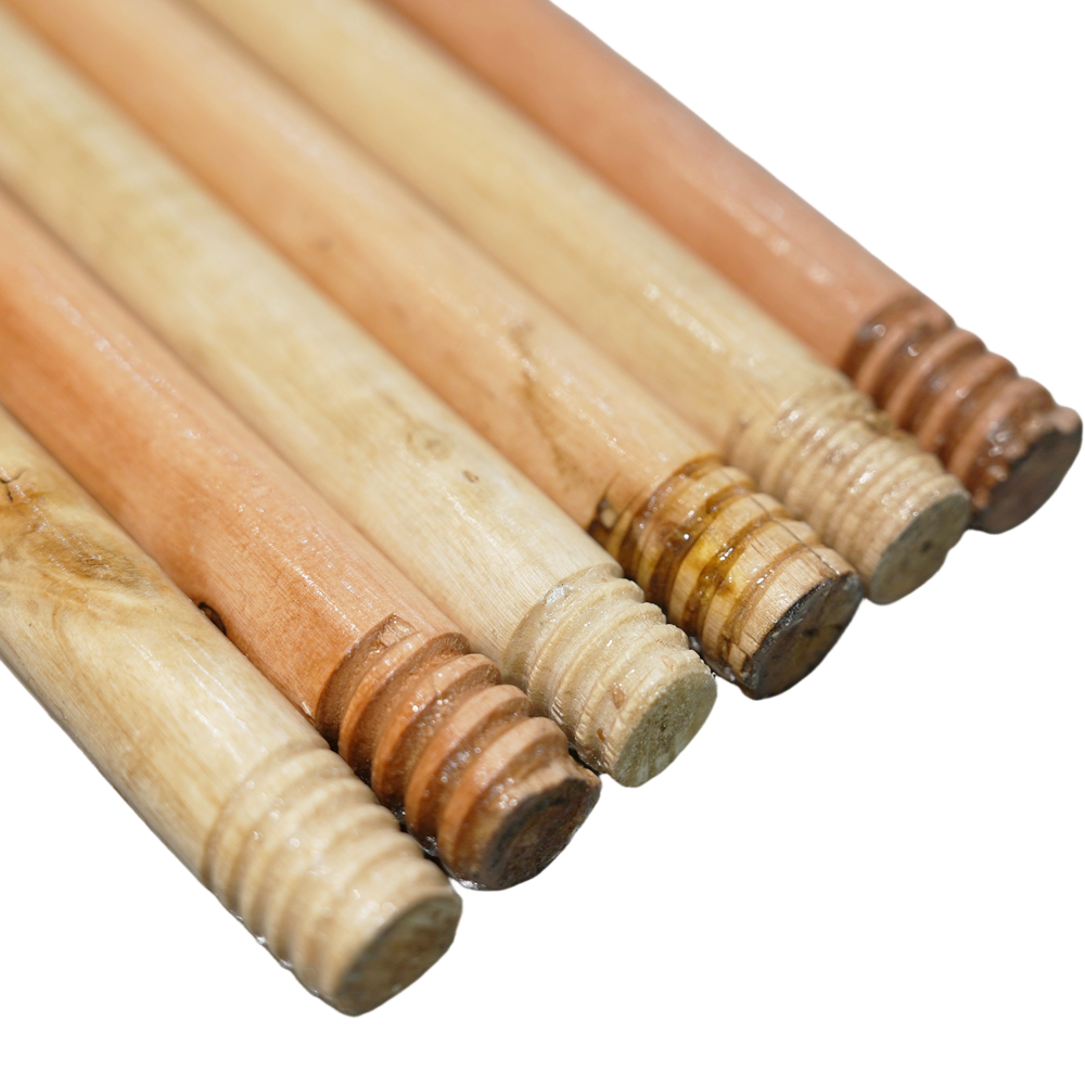 120×2.2cm Varnished Broom Hand